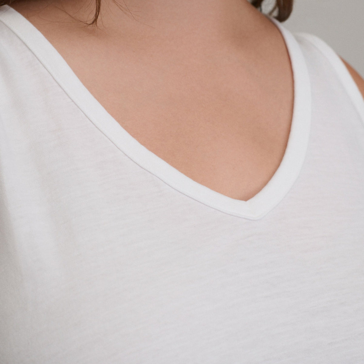 Women's Sunwashed Cotton V-Neck Tank | Eddie Bauer