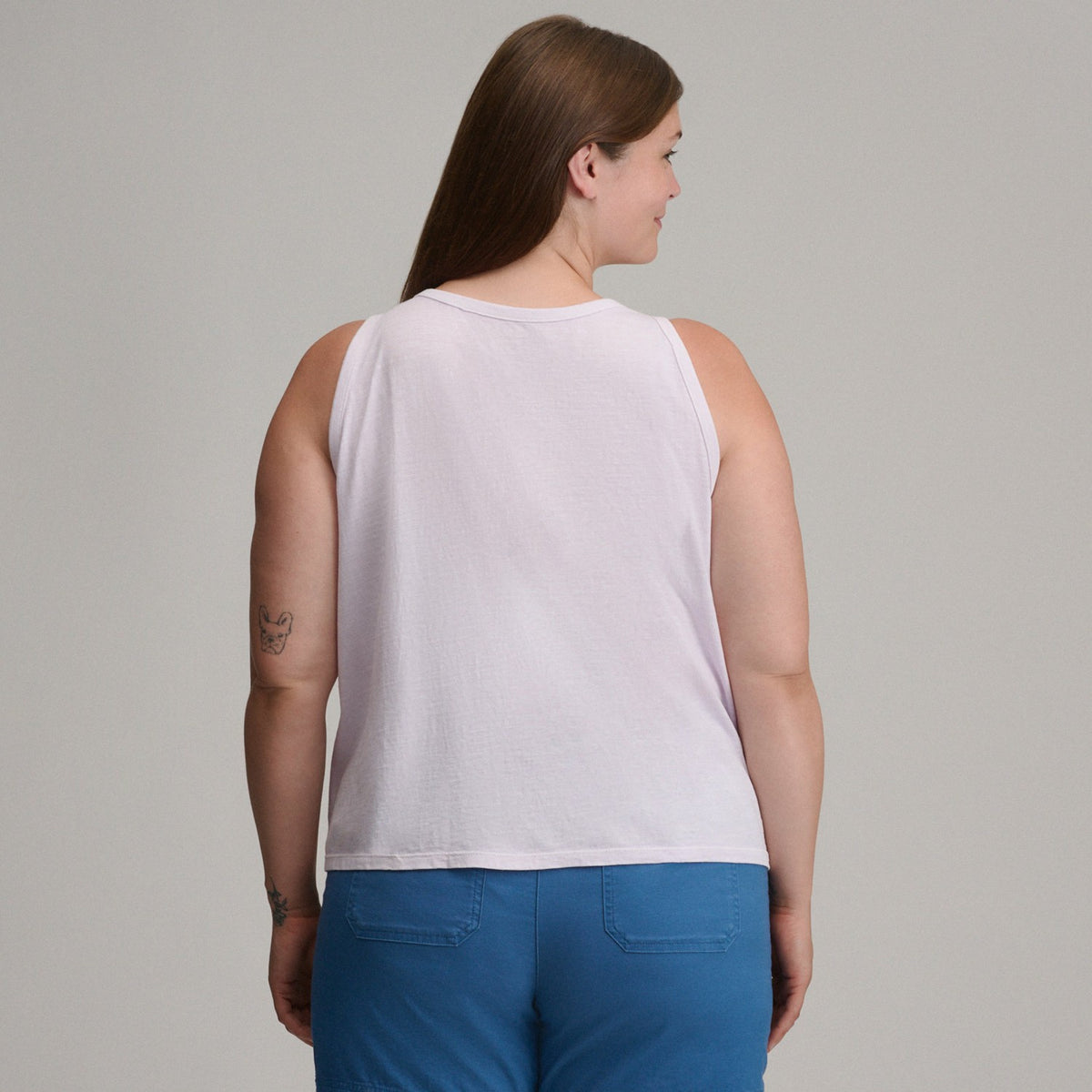 Women's Sunwashed Cotton V-Neck Tank | Eddie Bauer