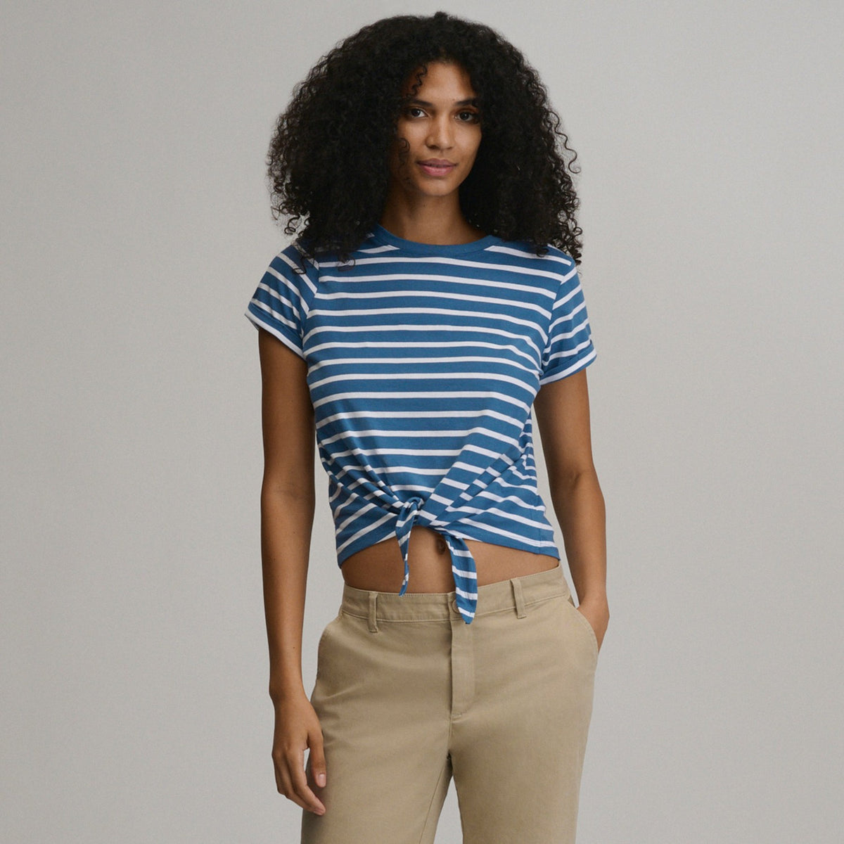Women's Cloudlayer Tie Front | Eddie Bauer