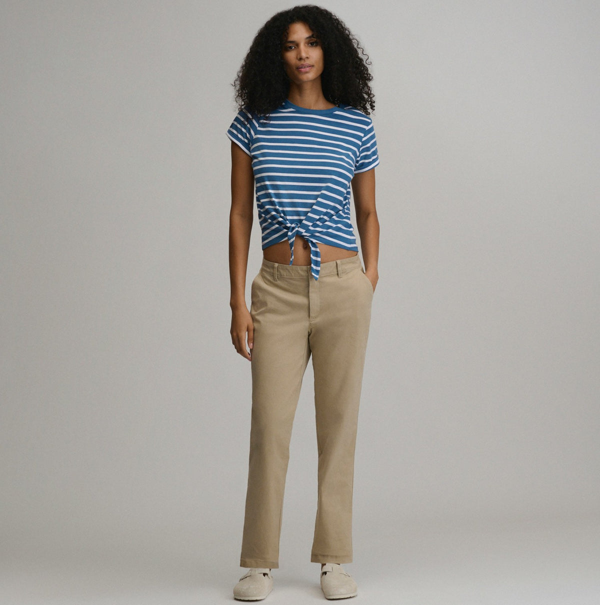 Women's Cloudlayer Tie Front | Eddie Bauer