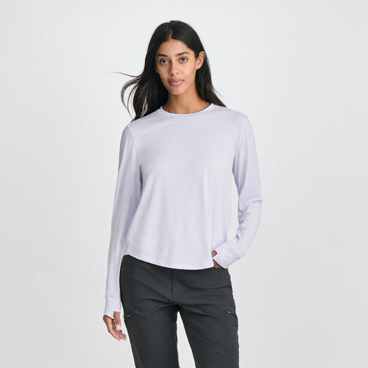 Women's Solar Foil LS Pullover | Eddie Bauer