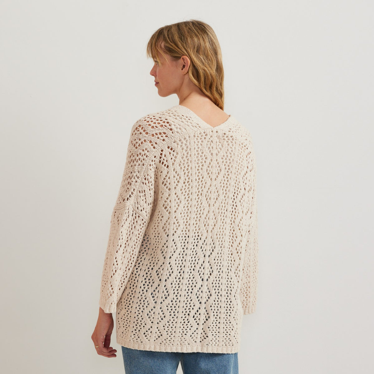 Women's Long Open-Front Cardigan | Eddie Bauer