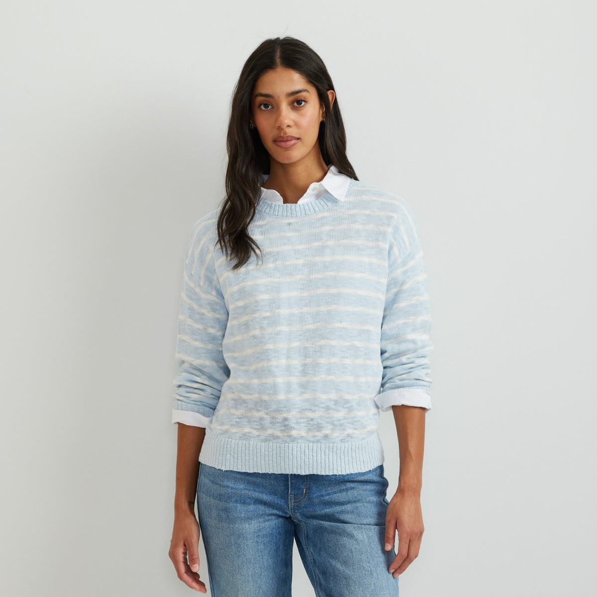 Women's Striped Crew | Eddie Bauer