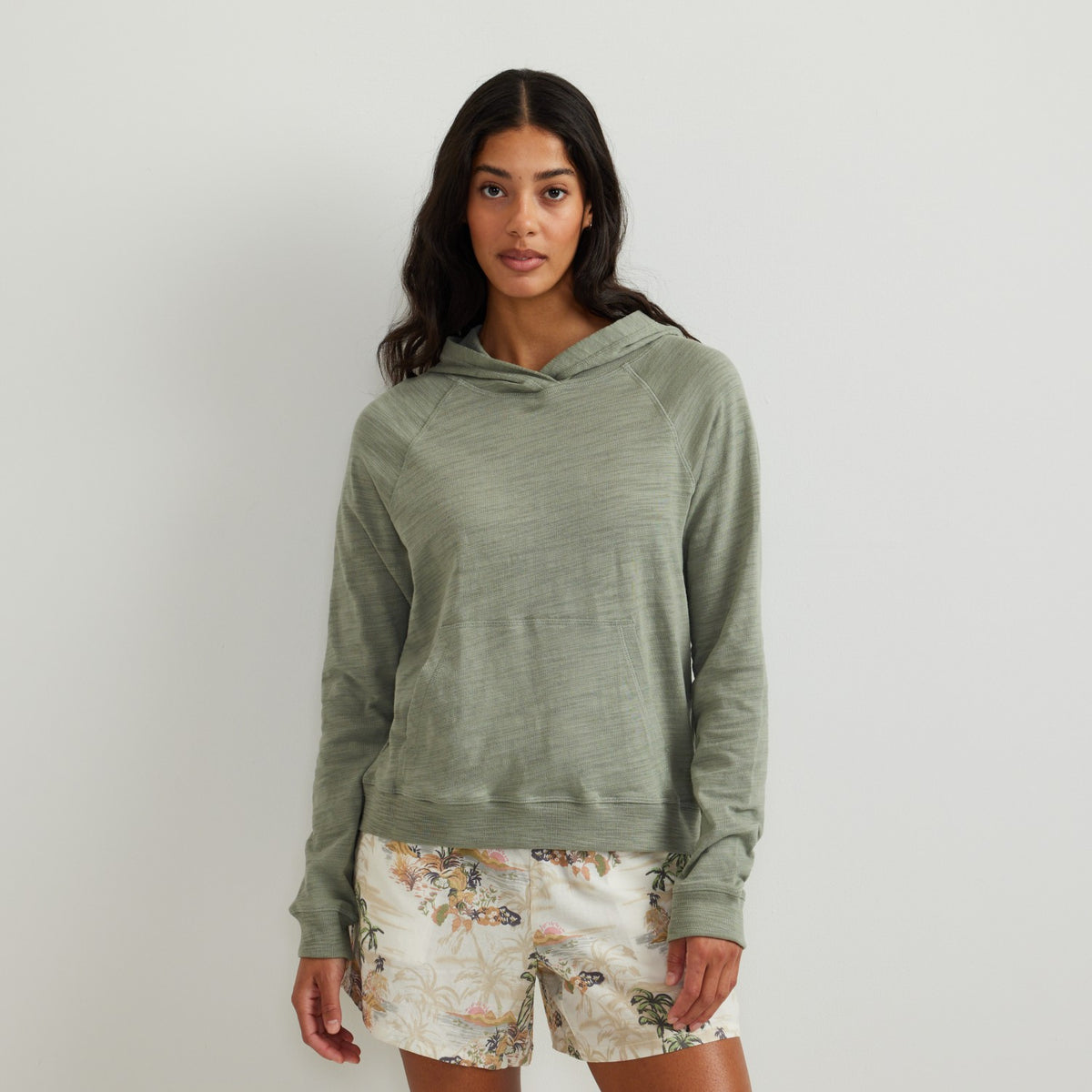 Women's Waverly Cotton Slub Hoodie | Eddie Bauer