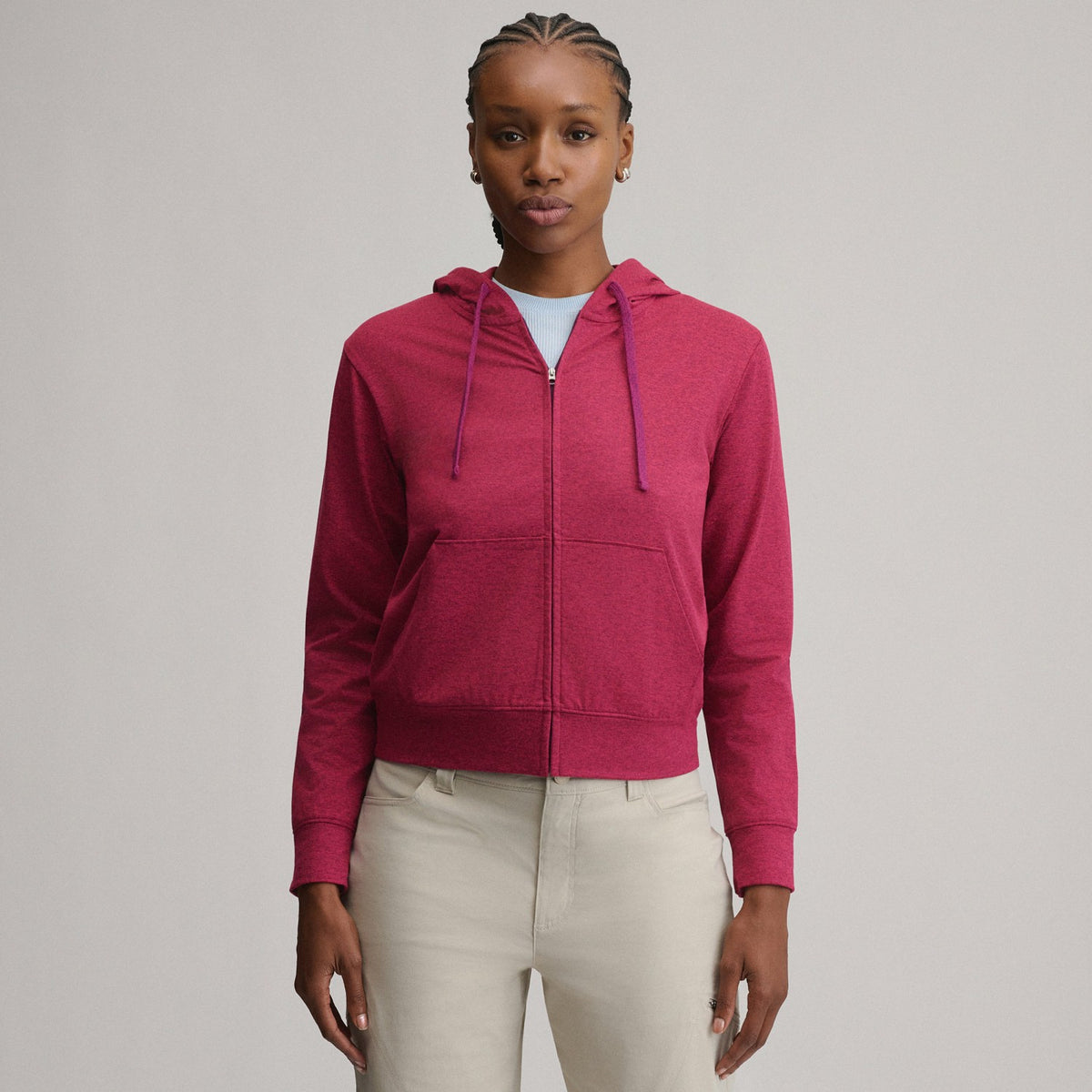 Women's Long-Sleeve Train Ascent Full-Zip Hoodie | Eddie Bauer