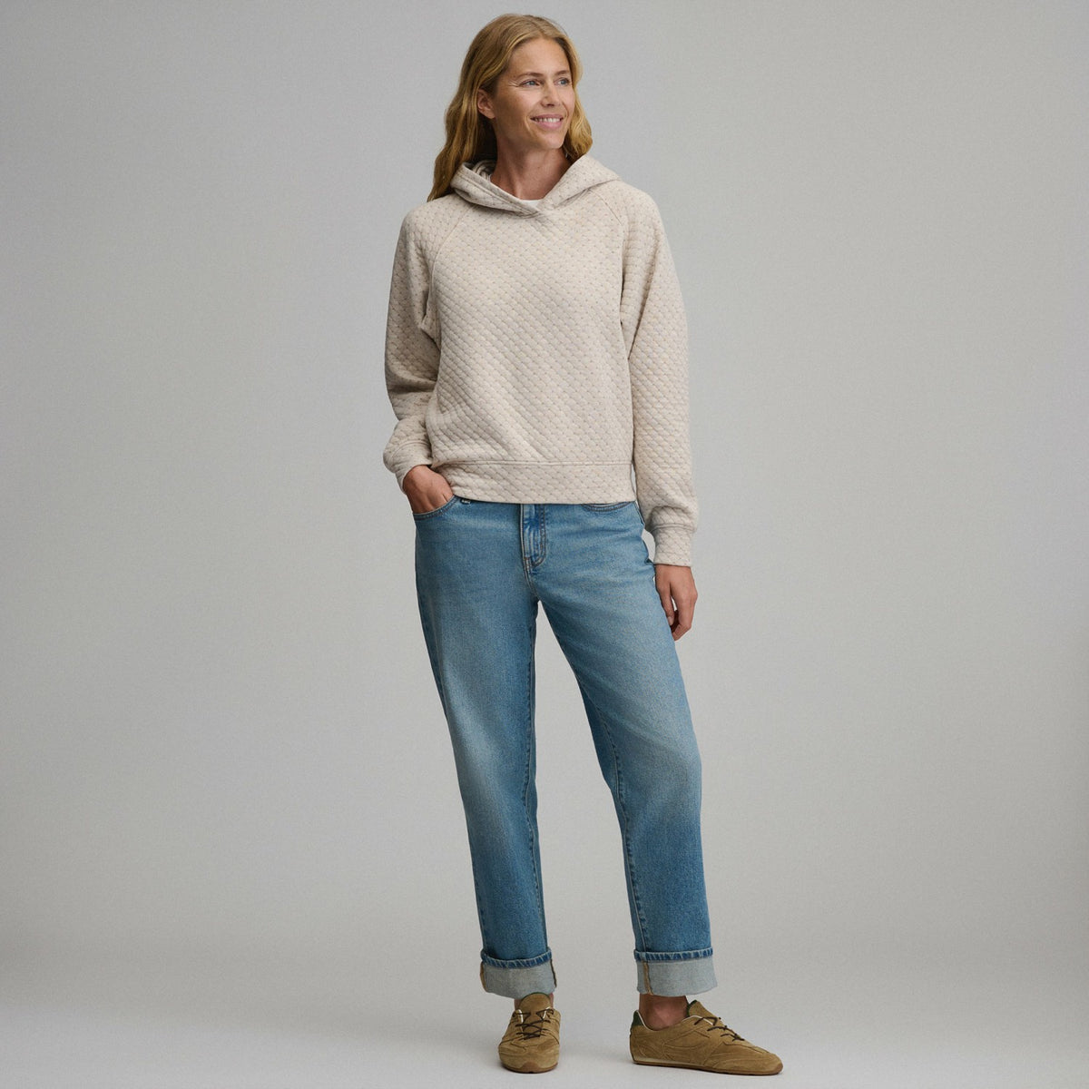 Women's Quilted Hoody | Eddie Bauer