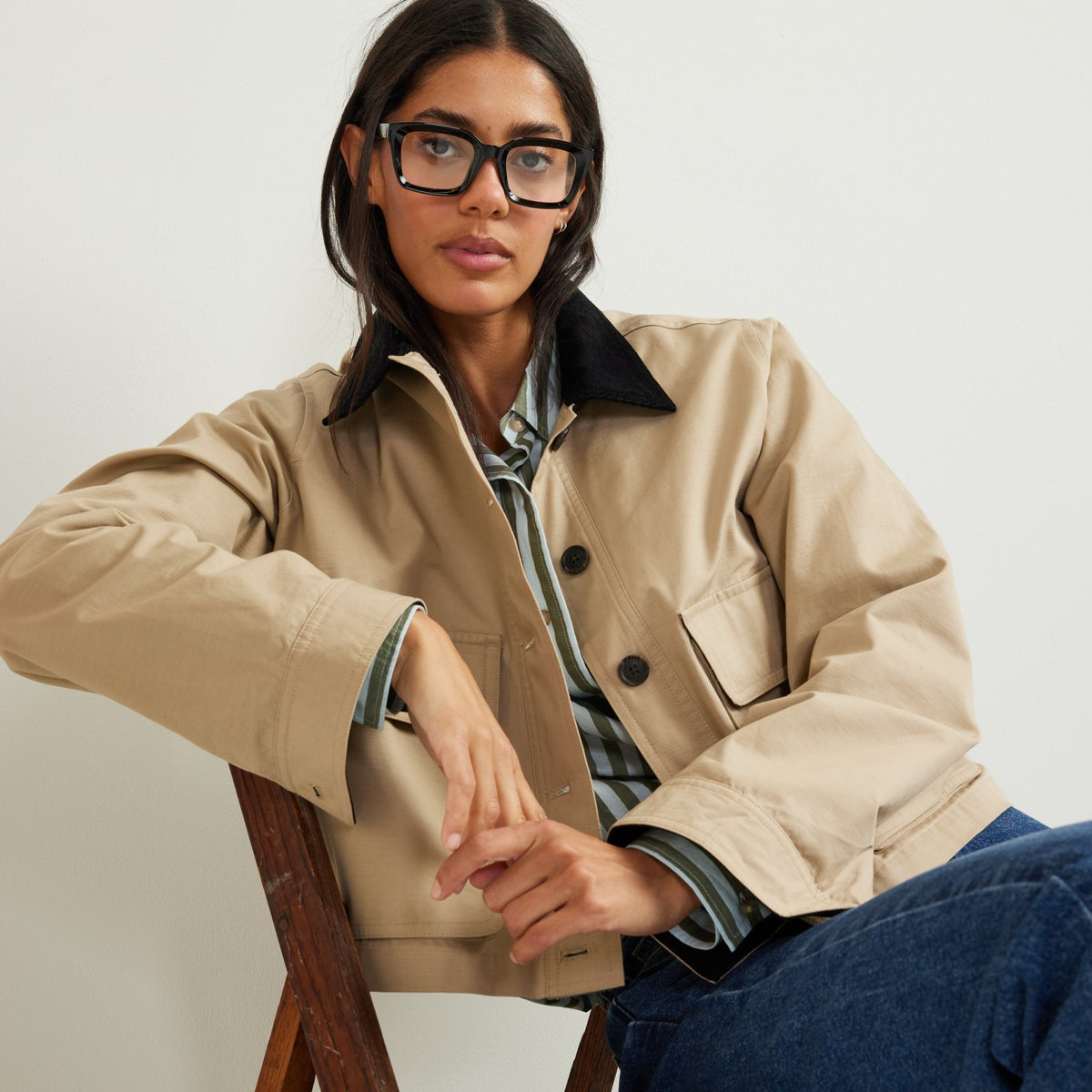Women's Lark Cropped Barn Jacket | Eddie Bauer