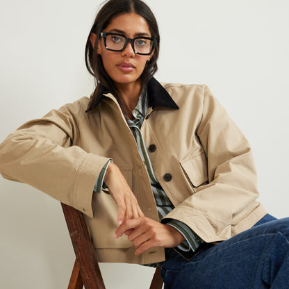 Women's Lark Cropped Barn Jacket | Eddie Bauer