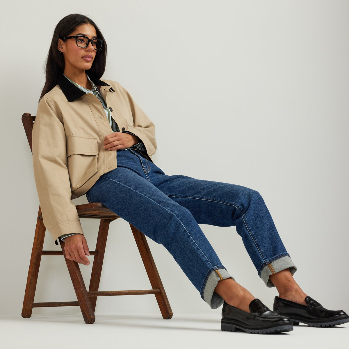 Women's Lark Cropped Barn Jacket | Eddie Bauer