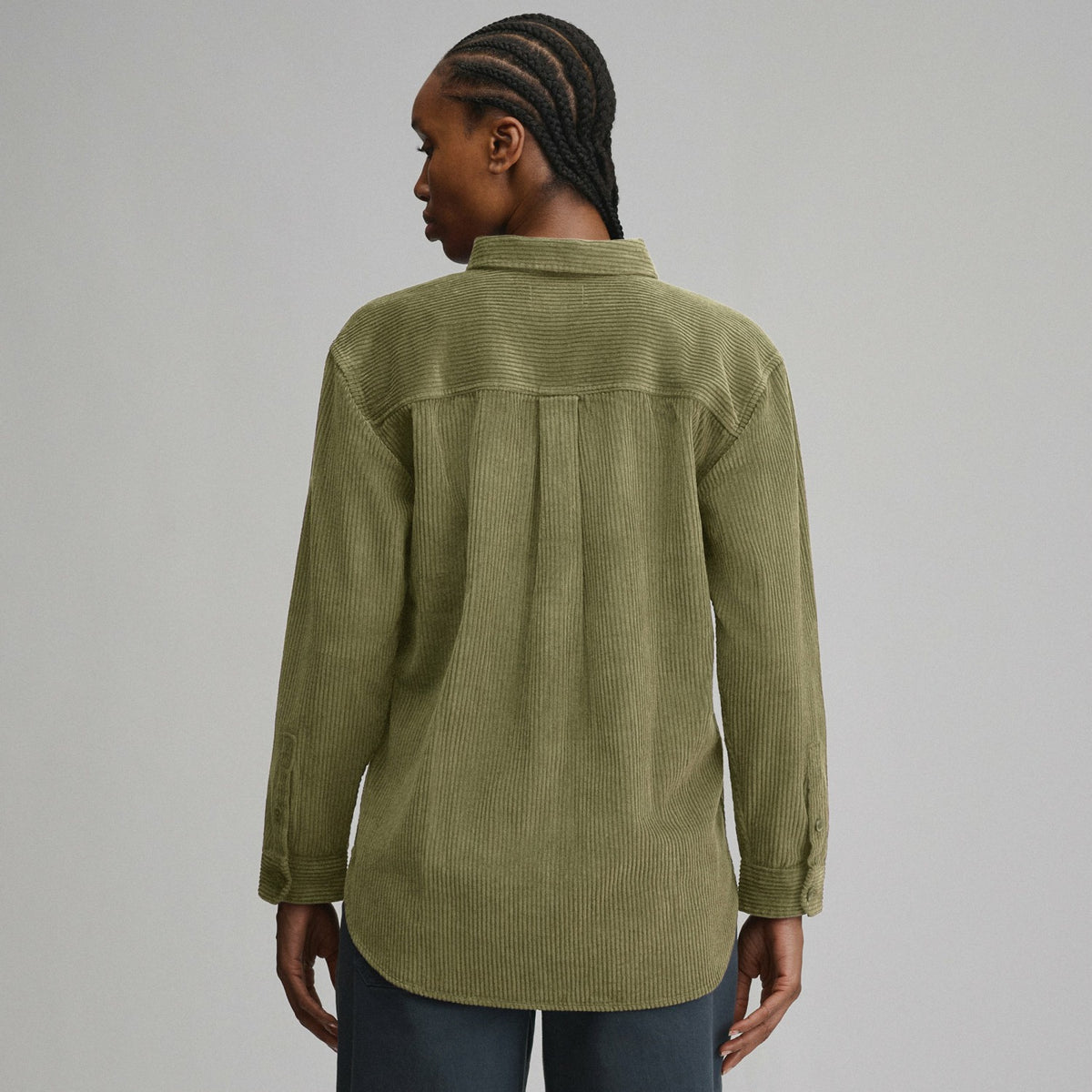 Women's Canyons Corduroy Boyfriend Overshirt | Eddie Bauer