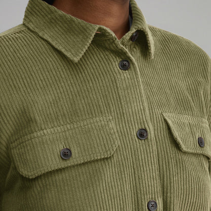 Women's Canyons Corduroy Boyfriend Overshirt | Eddie Bauer