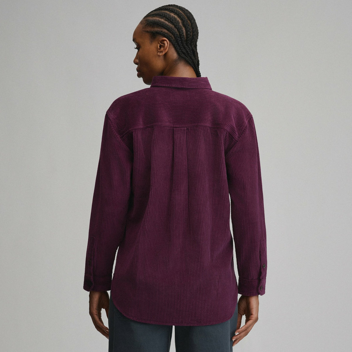 Women's Canyons Corduroy Boyfriend Overshirt | Eddie Bauer