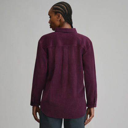 Women's Canyons Corduroy Boyfriend Overshirt | Eddie Bauer