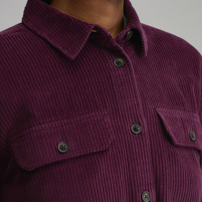 Women's Canyons Corduroy Boyfriend Overshirt | Eddie Bauer