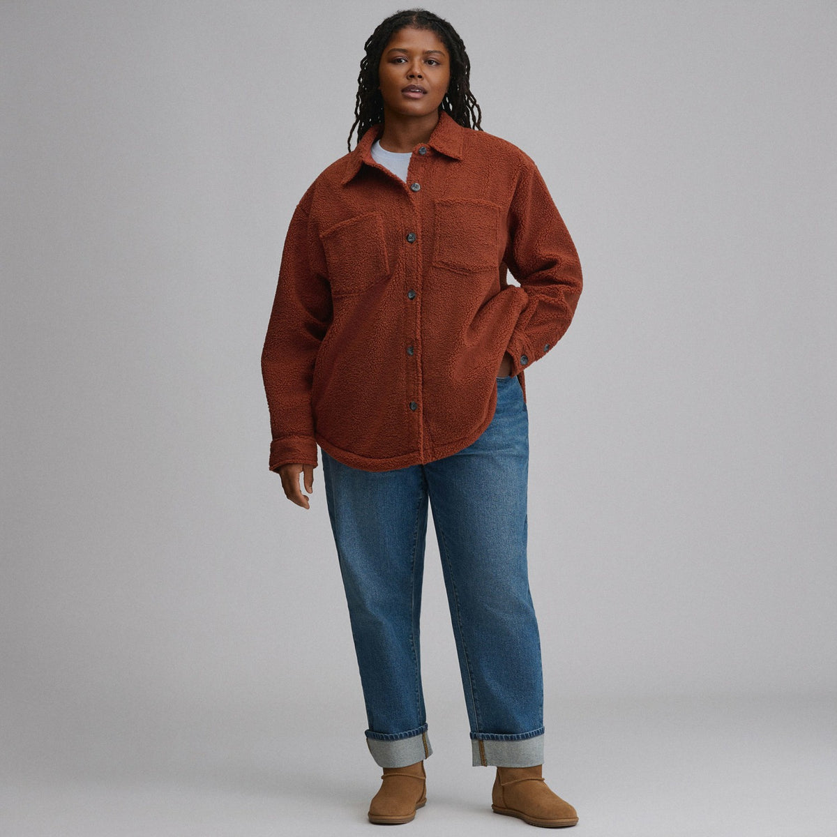 Women's Fleece Shirt Jacket | Eddie Bauer