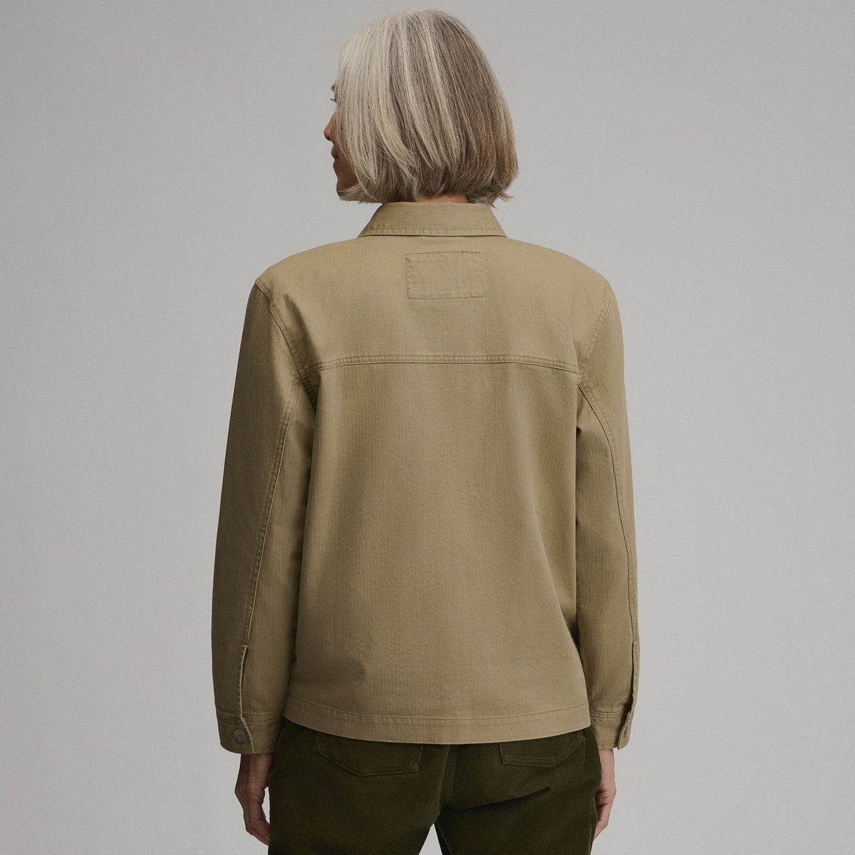 Women's Cotton Twill Shirt Jacket | Eddie Bauer