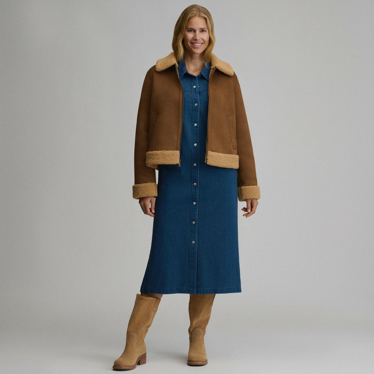 Women's Faux Shearling Jacket | Eddie Bauer