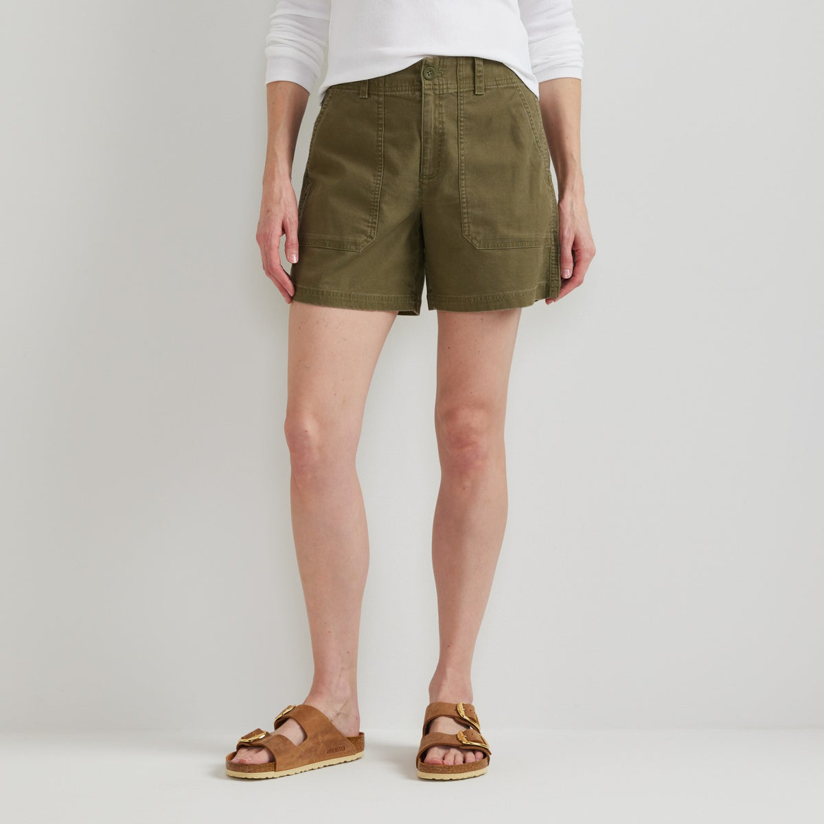 Women's Utility Canvas Short | Eddie Bauer