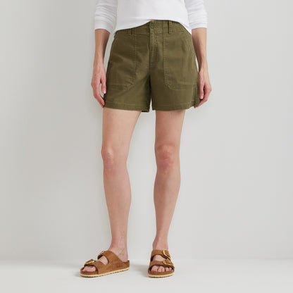 Women's Utility Canvas Short | Eddie Bauer