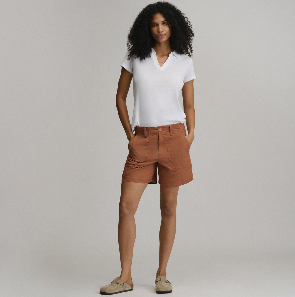 Women's Utility Canvas Short | Eddie Bauer