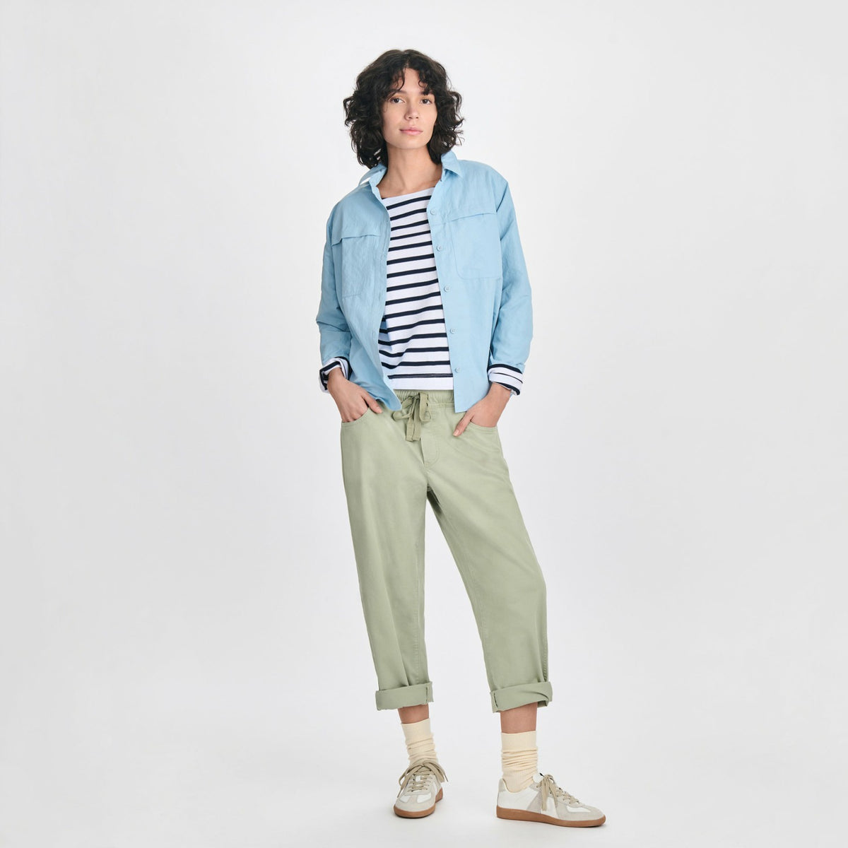 Women's Softened Lw Tie Front Pant | Eddie Bauer