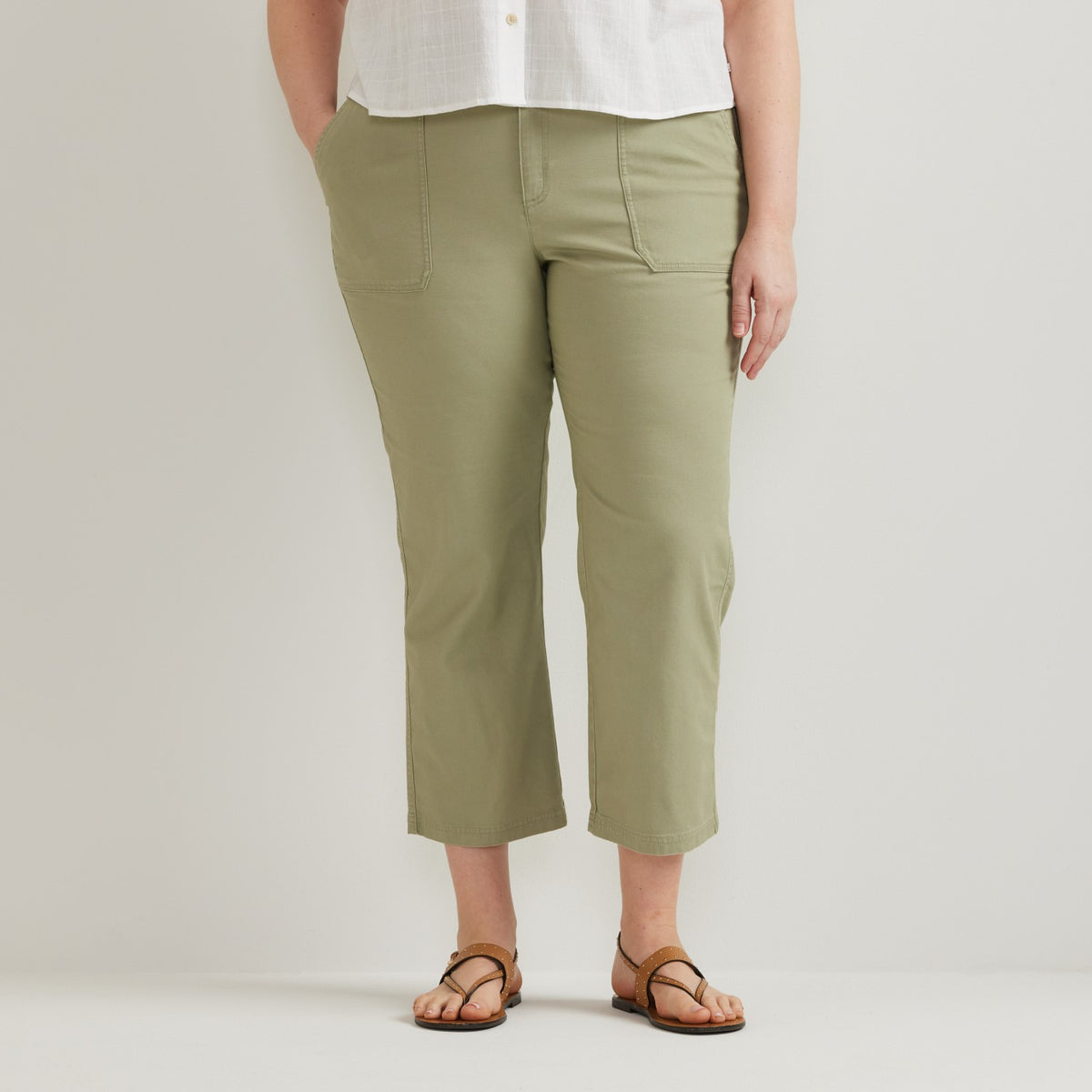 Women's Utility Canvas Kick Crop | Eddie Bauer