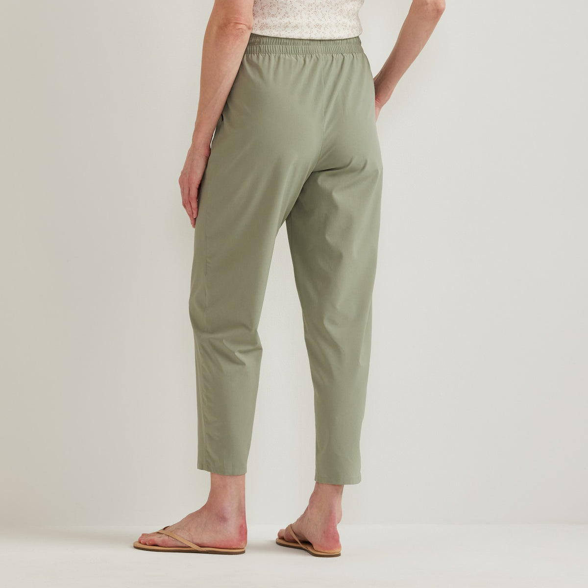 Women's Departure Tie Front Ankle Pant | Eddie Bauer