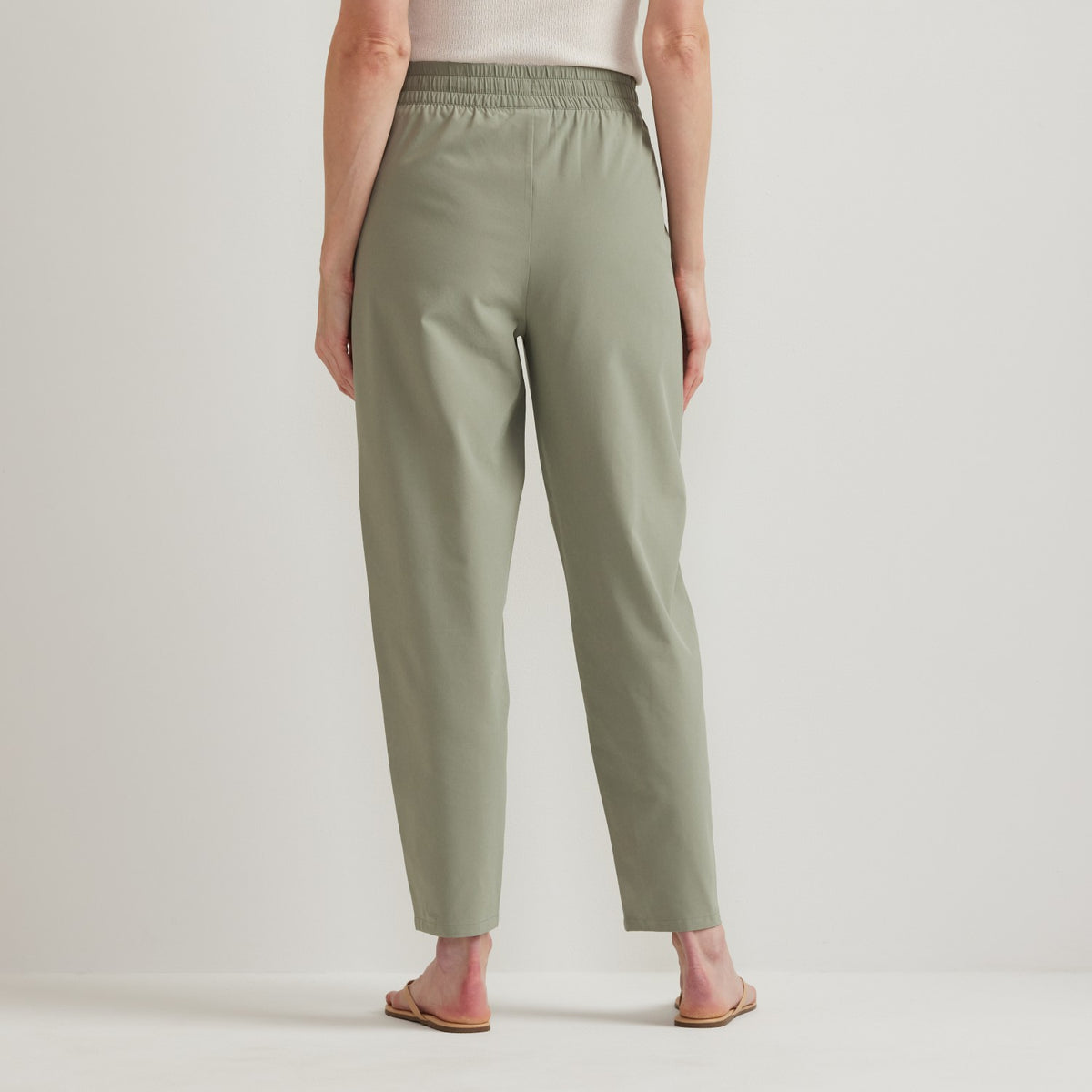 Women's Departure Tie Front Ankle Pant | Eddie Bauer