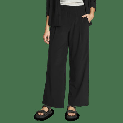 Women's Departure Wide Leg Pant | Eddie Bauer