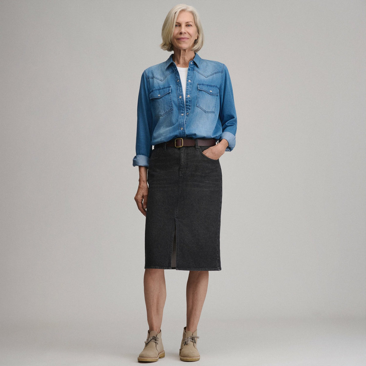 Women's Iconic Denim Skirt | Eddie Bauer