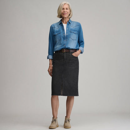 Women's Iconic Denim Skirt | Eddie Bauer