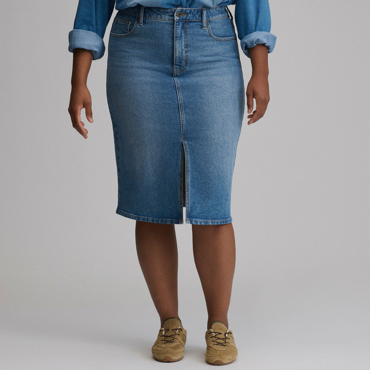 Women's Iconic Denim Skirt | Eddie Bauer