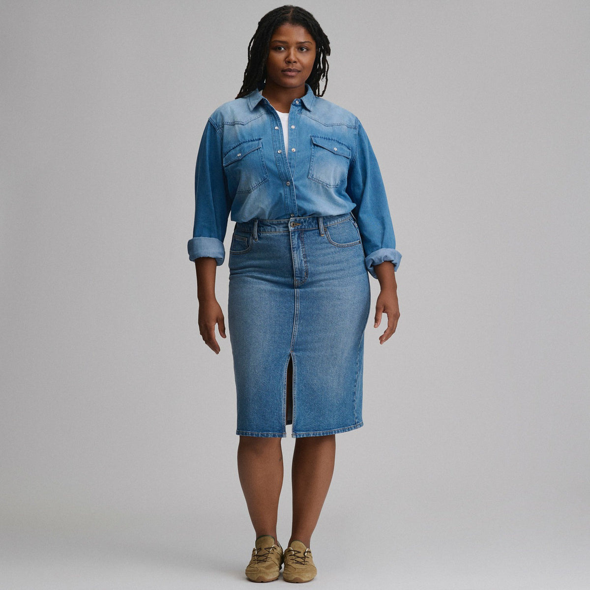 Women's Iconic Denim Skirt | Eddie Bauer