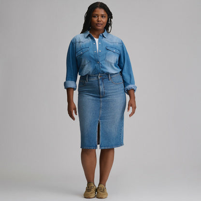 Women's Iconic Denim Skirt | Eddie Bauer