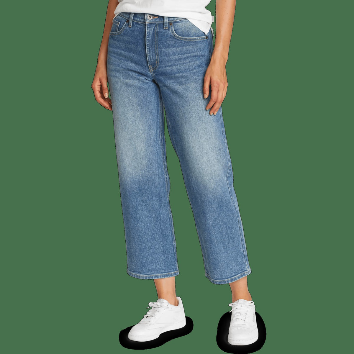 Women's Authentic Everyday Easy Crop | Eddie Bauer