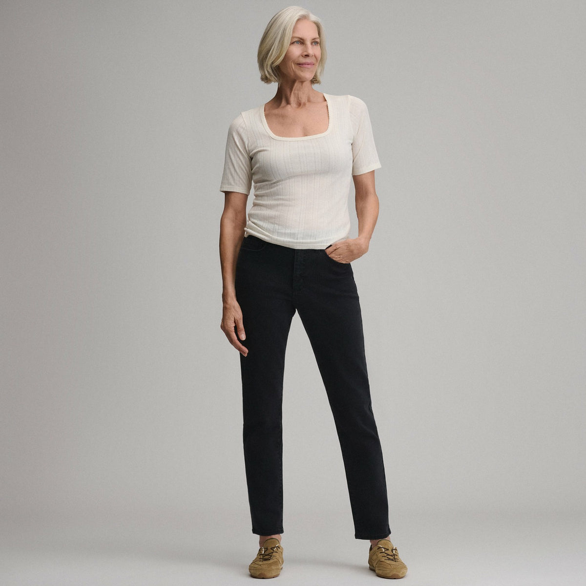Women's Venture Stretch Straight Jean | Eddie Bauer