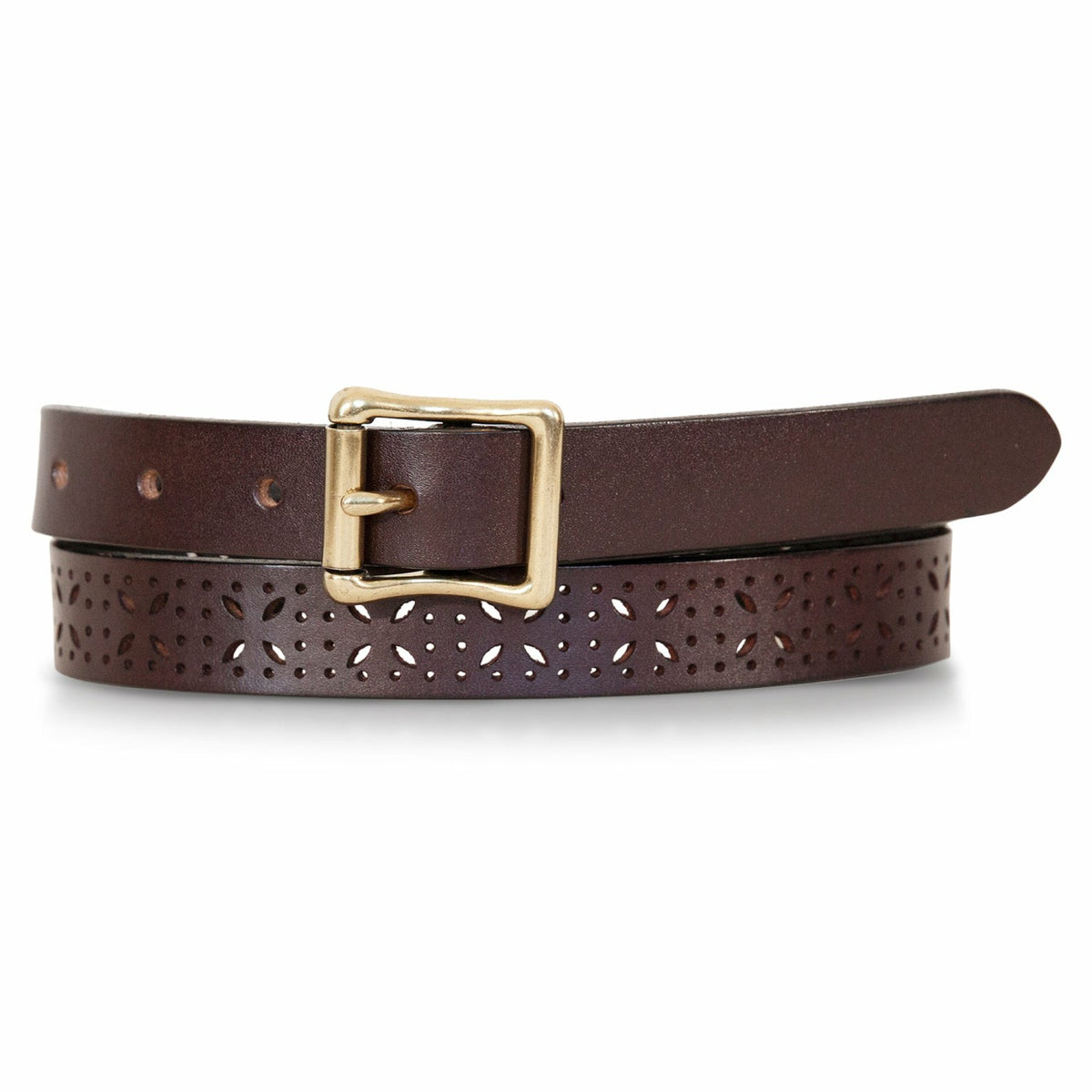 Women's Perforated Pattern Leather Belt | Eddie Bauer
