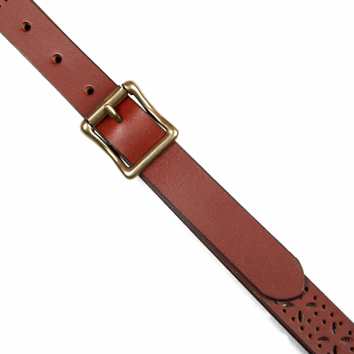 Women's Perforated Pattern Leather Belt | Eddie Bauer