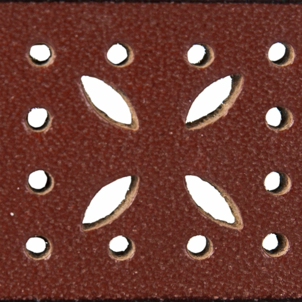 Women's Perforated Pattern Leather Belt | Eddie Bauer