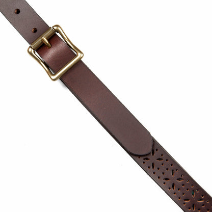 Women's Perforated Pattern Leather Belt | Eddie Bauer