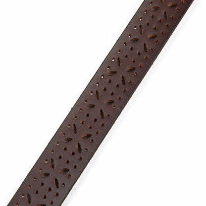 Women's Perforated Pattern Leather Belt | Eddie Bauer