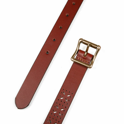 Women's Perforated Pattern Leather Belt | Eddie Bauer