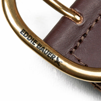 Women's Center Bar Woven Leather Belt | Eddie Bauer
