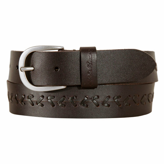 Women's Center Lacing Detailed Leather Belt | Eddie Bauer