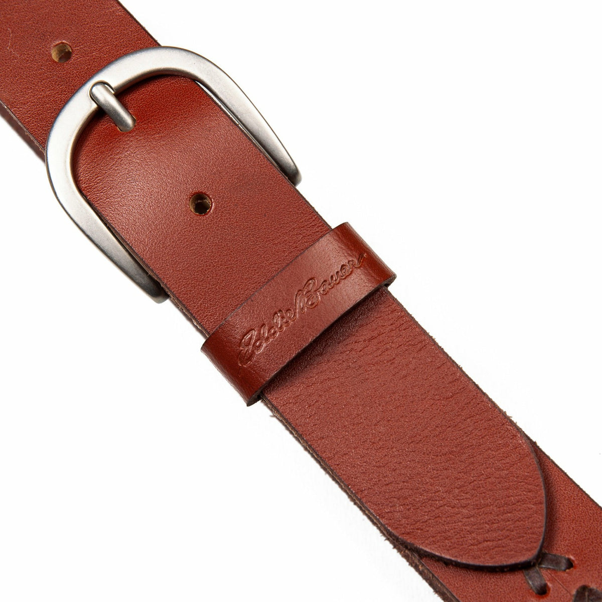 Women's Center Lacing Detailed Leather Belt | Eddie Bauer