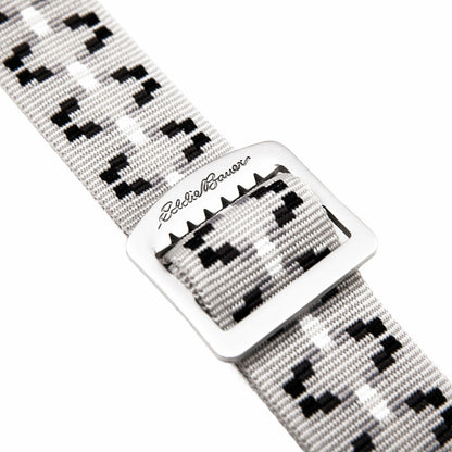 Women's Cascade Webbing Belt with Engraved Metal Buckle | Eddie Bauer