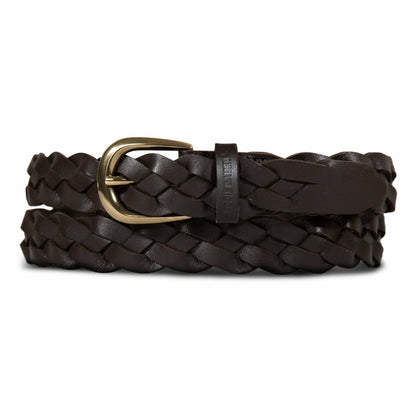 Women's Thin Braided Leather Belt | Eddie Bauer