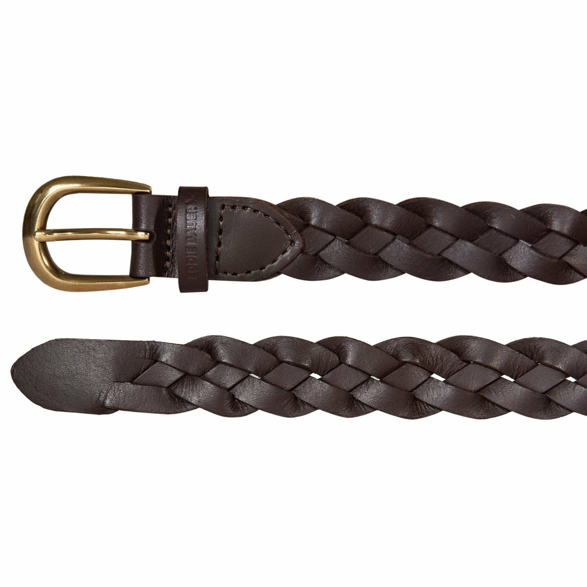 Women's Thin Braided Leather Belt | Eddie Bauer