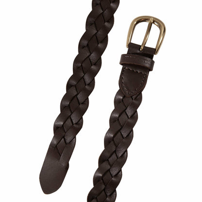 Women's Thin Braided Leather Belt | Eddie Bauer
