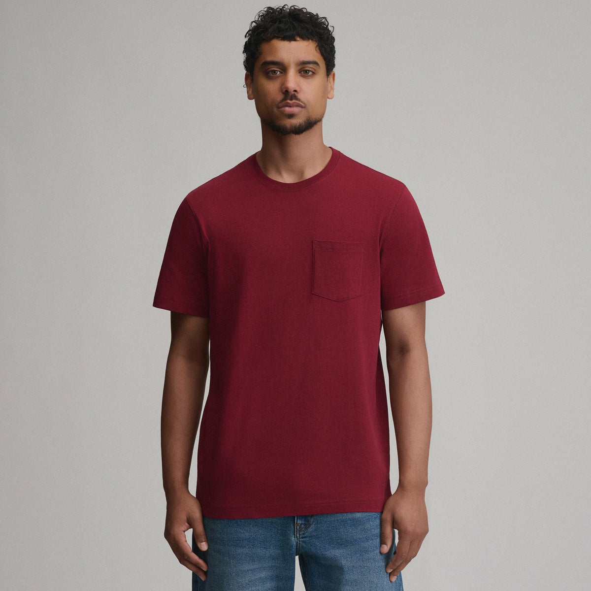 Men's SS Lw Cotton Pocket Tee | Eddie Bauer